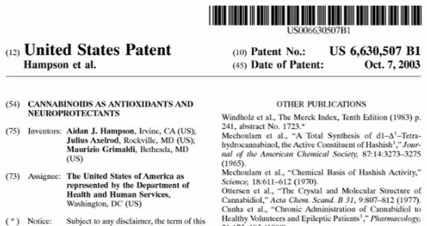 The US Government Acknowledges the Healing Power of CBD – They Even Have a Patent on CBD